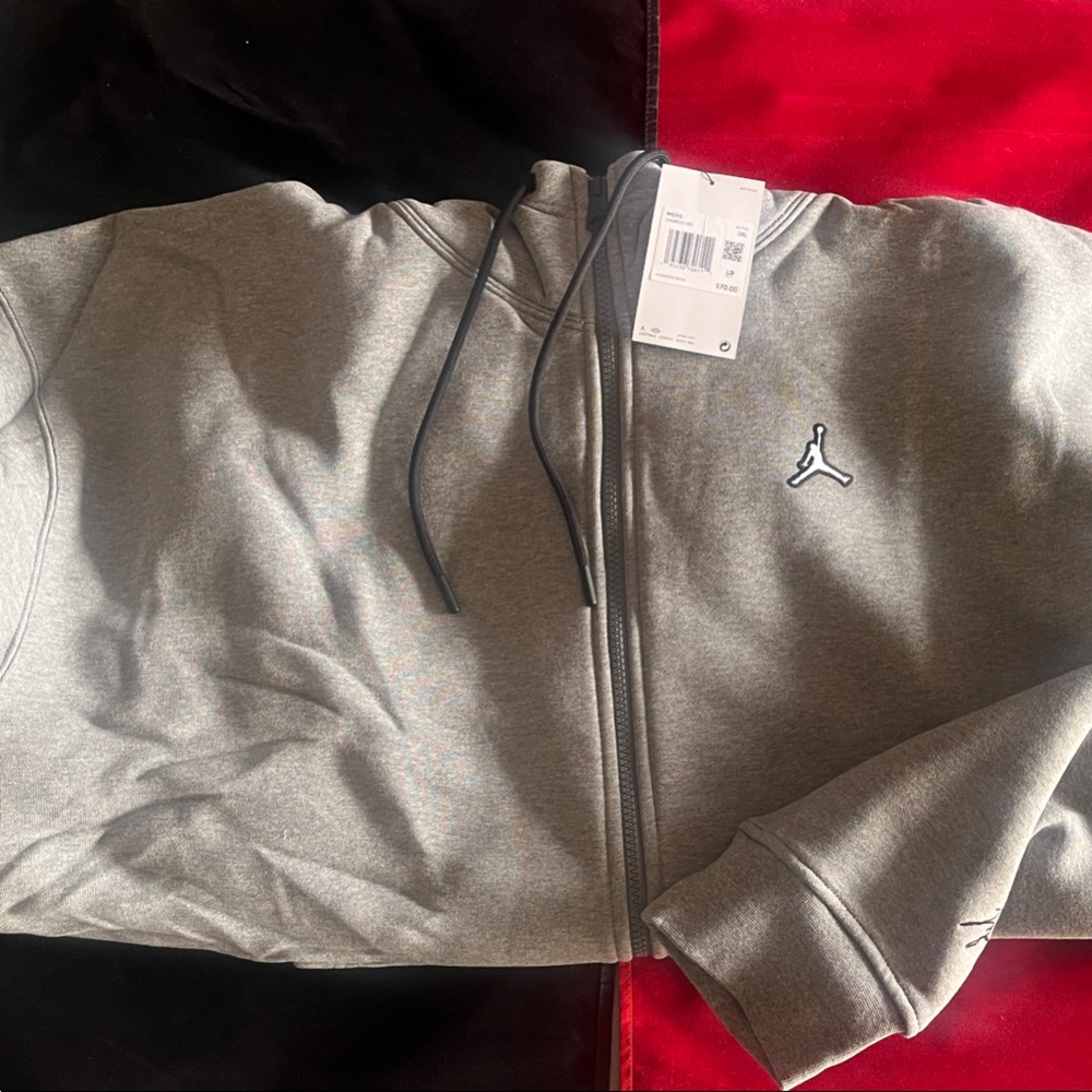 Nike Men's Gray Hoodie 3XL - Picture 2 of 6